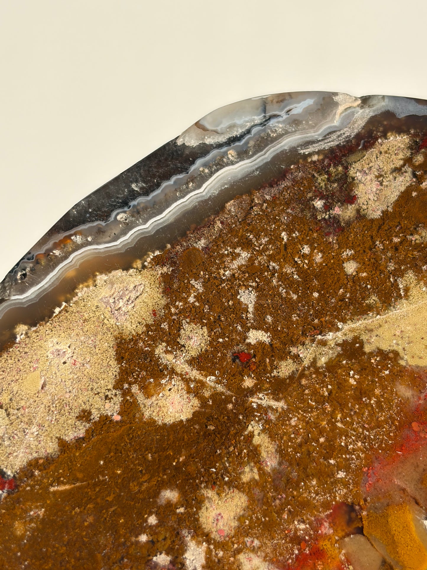 Nebula Agate Crystal Trinket Platter B
