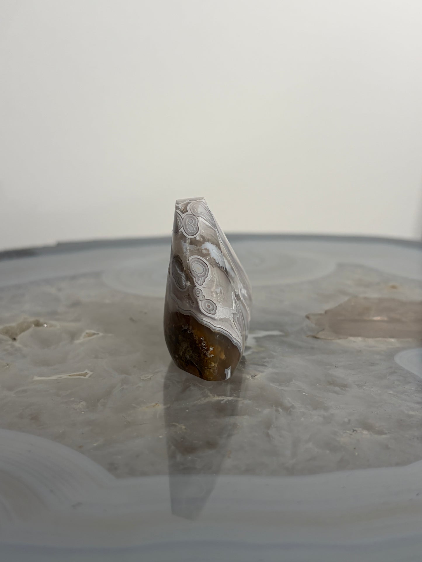 Orbicular Nebula Agate Freeform D