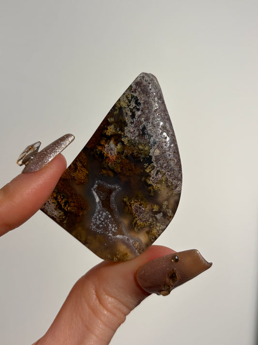 Druzy Nebula Agate Freeform L