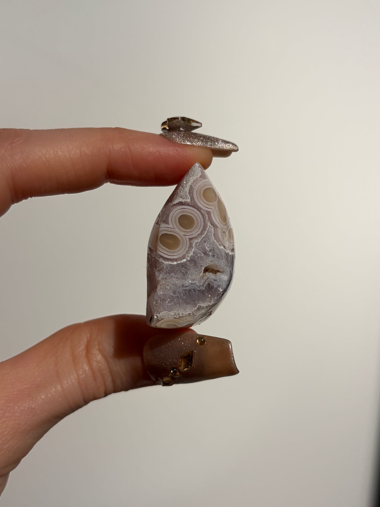 Druzy Orbicular Nebula Agate Freeform M