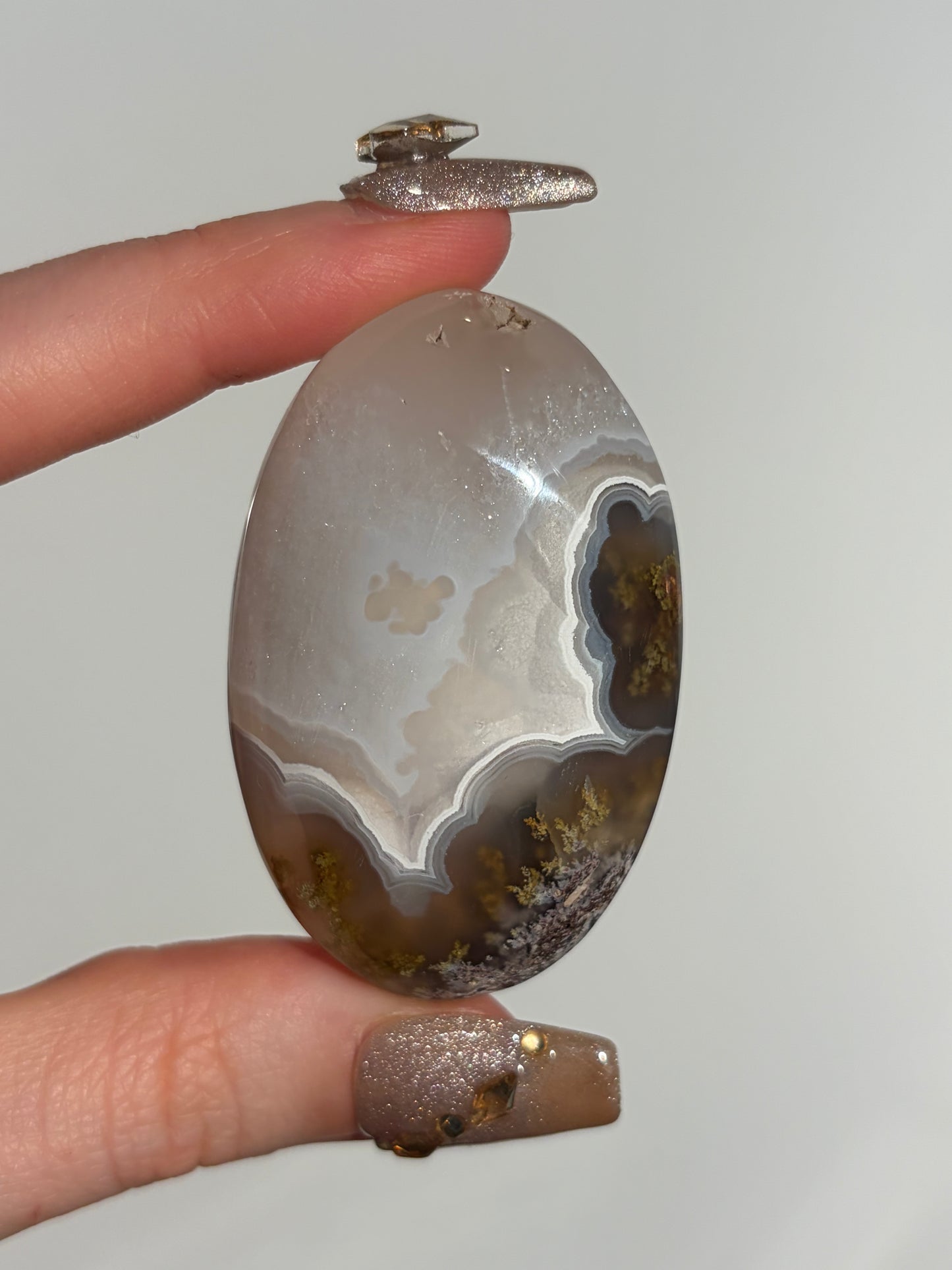 Nebula Agate Palmstone A