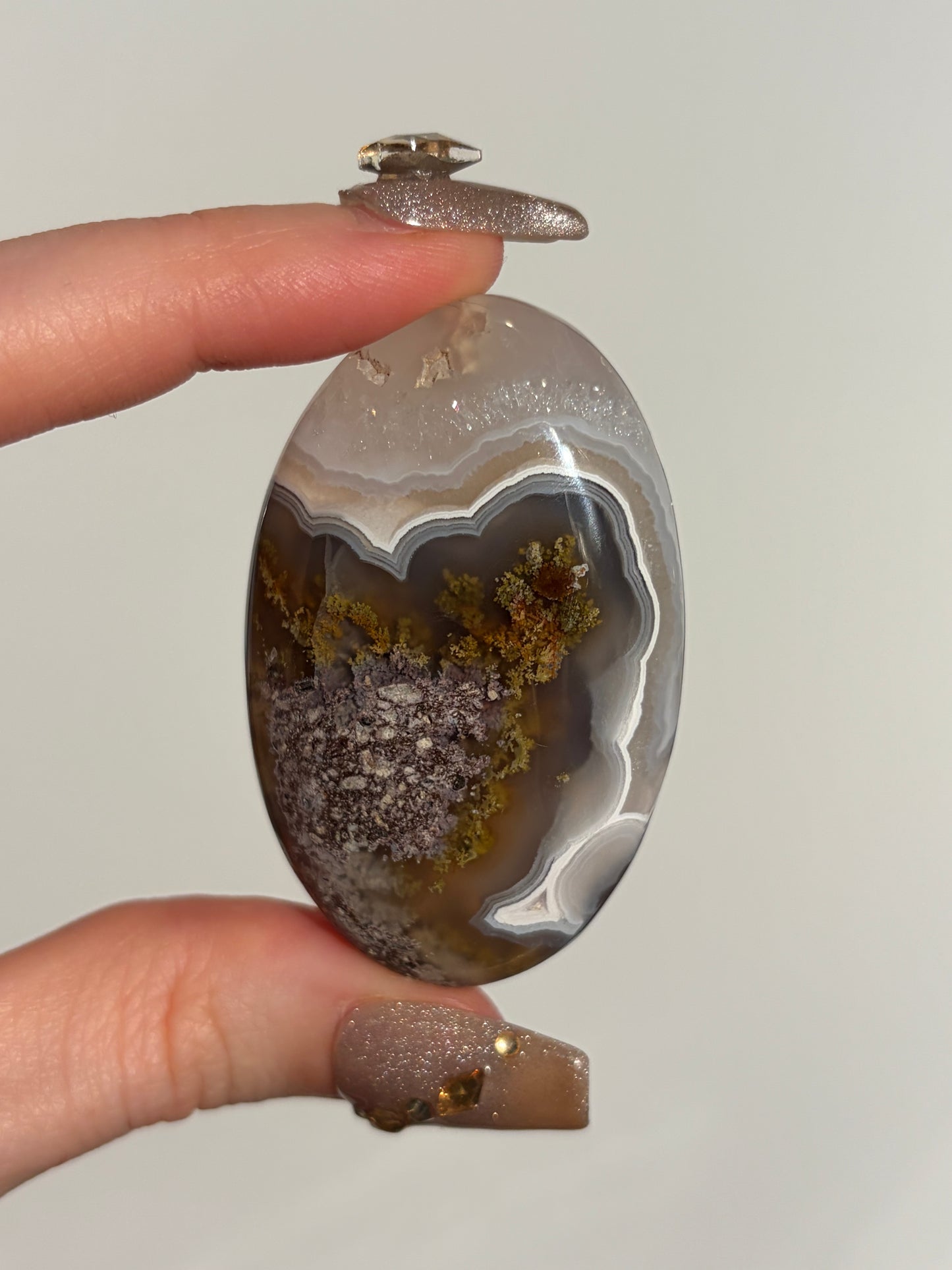 Nebula Agate Palmstone A