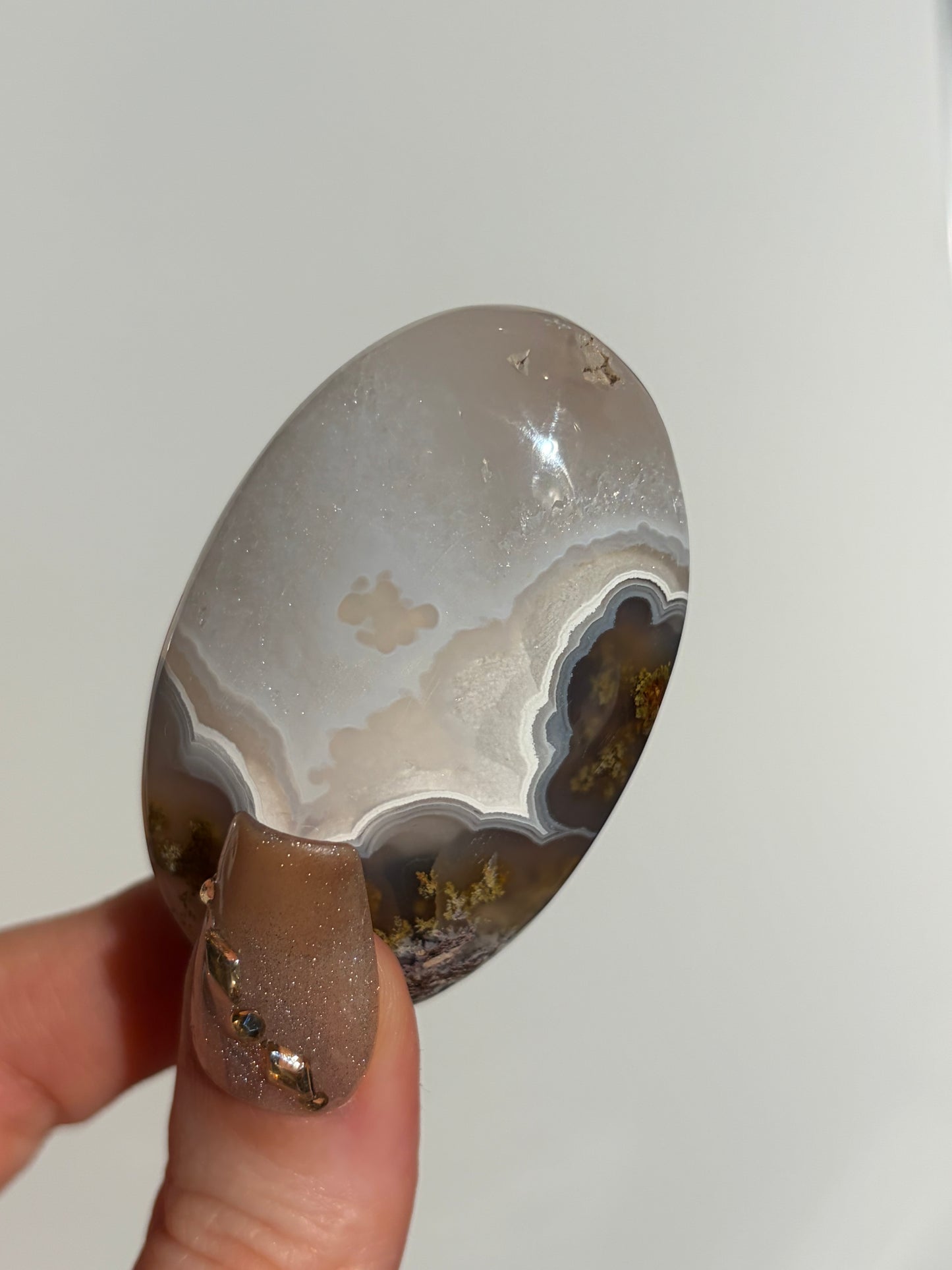 Nebula Agate Palmstone A