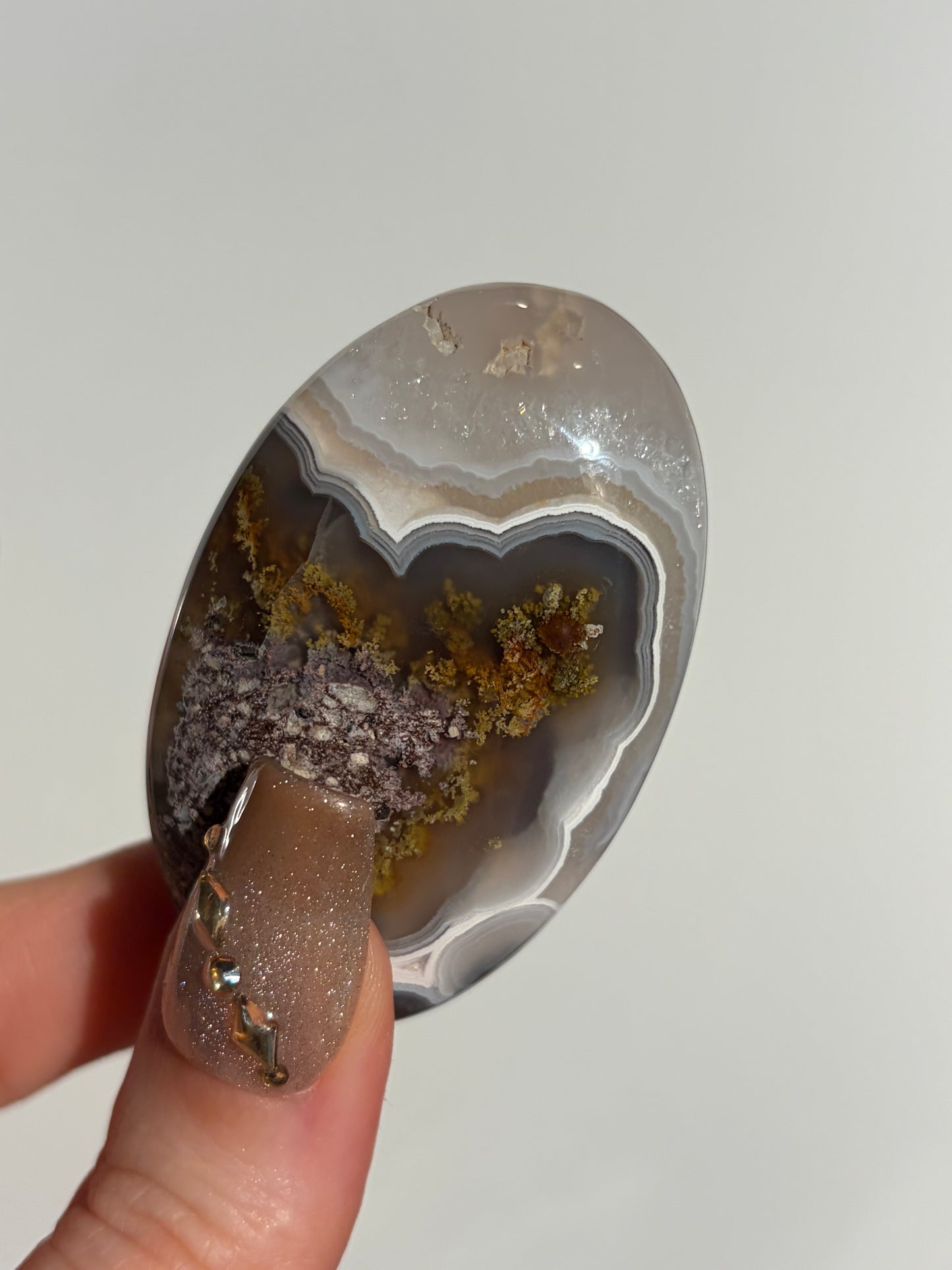 Nebula Agate Palmstone A
