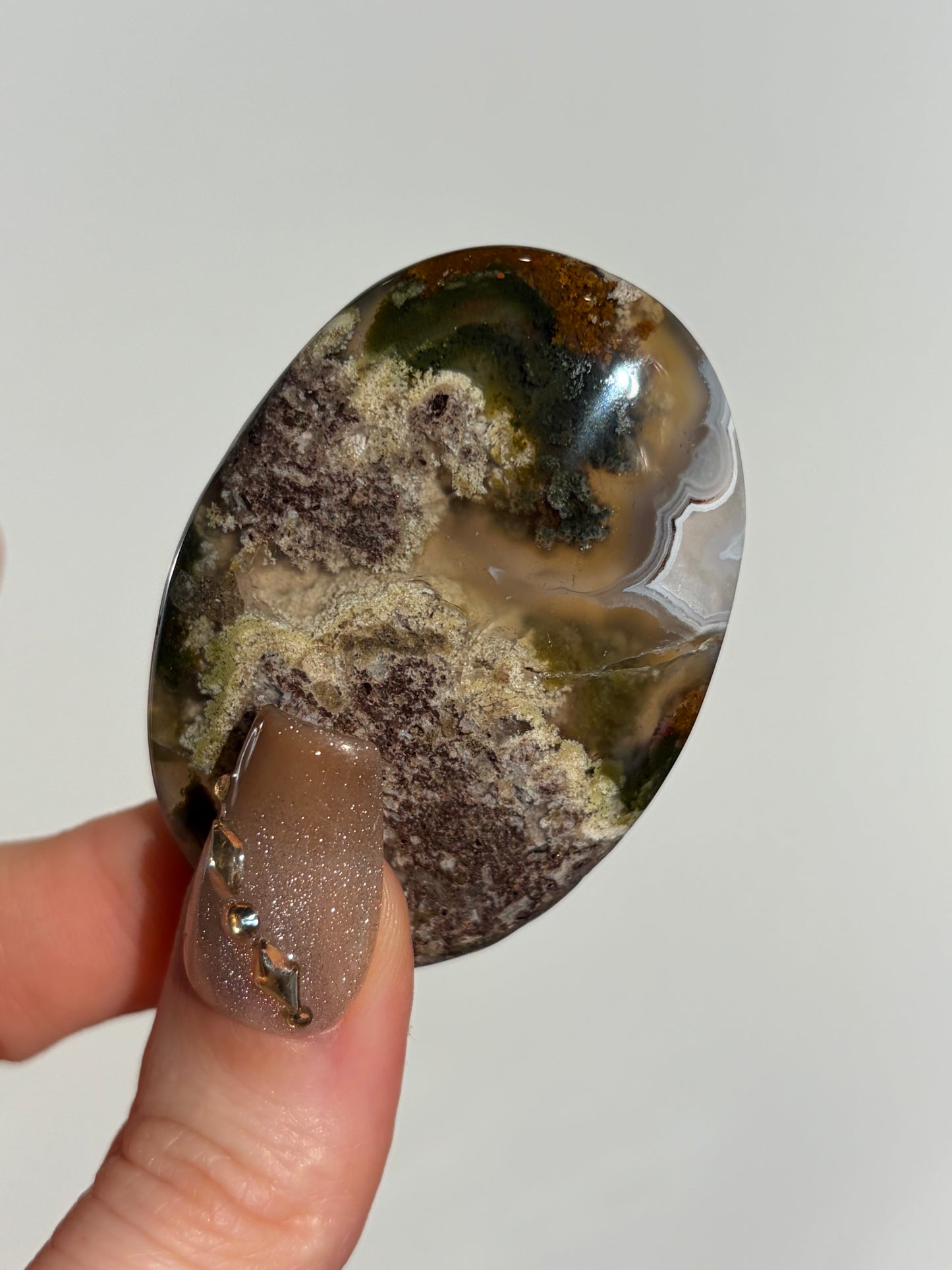 Nebula Agate Palmstone B