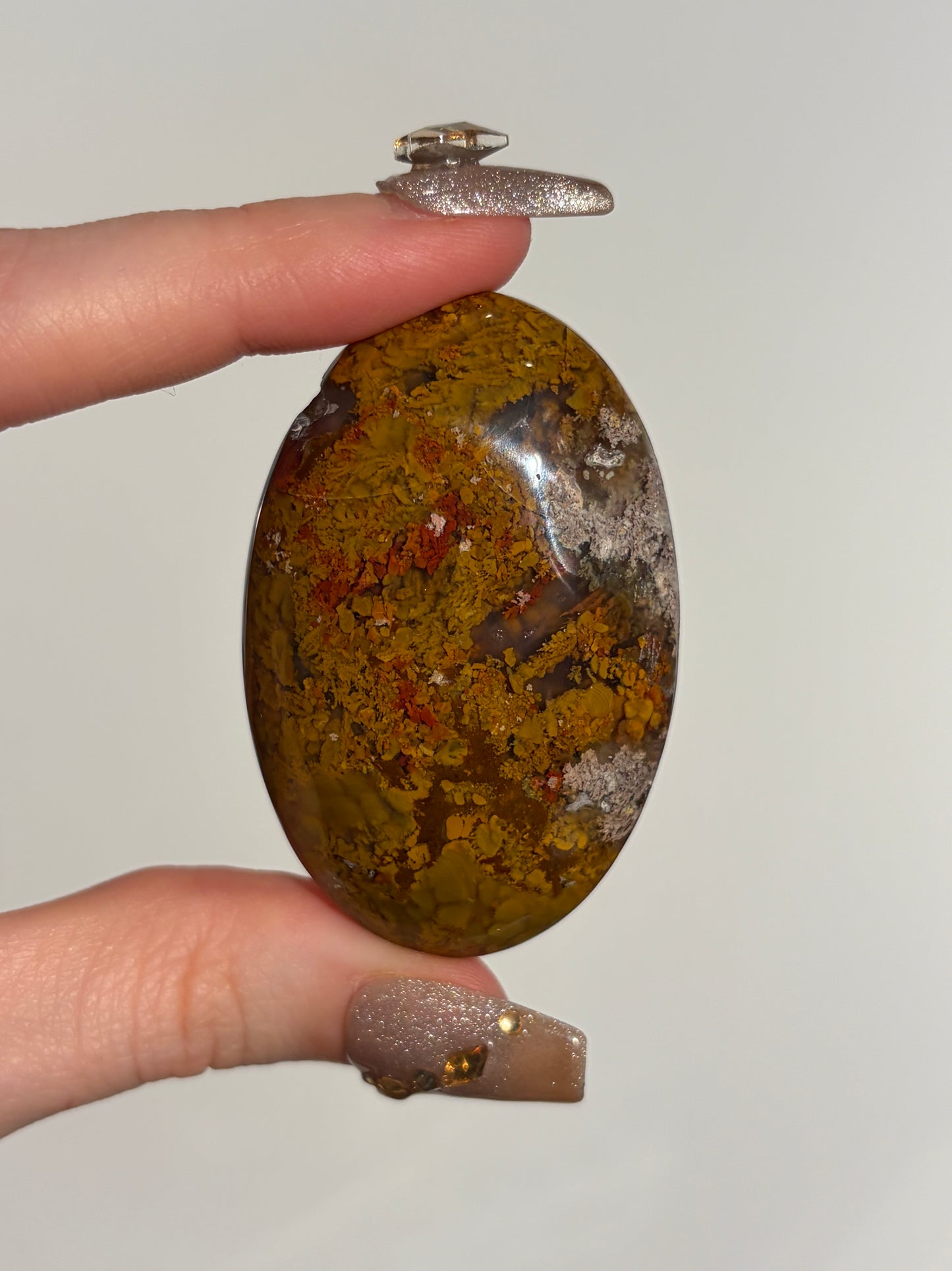Nebula Agate Palmstone C