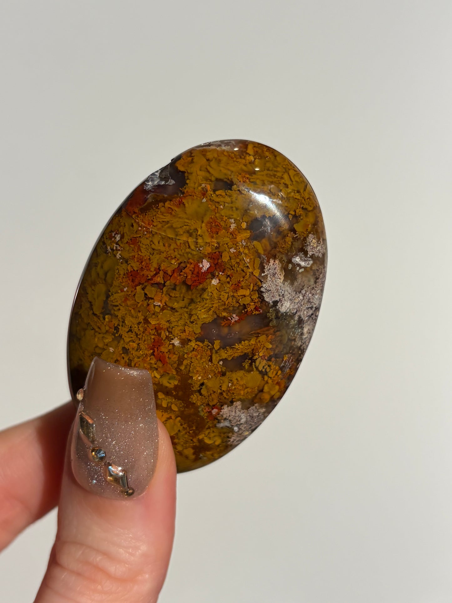 Nebula Agate Palmstone C