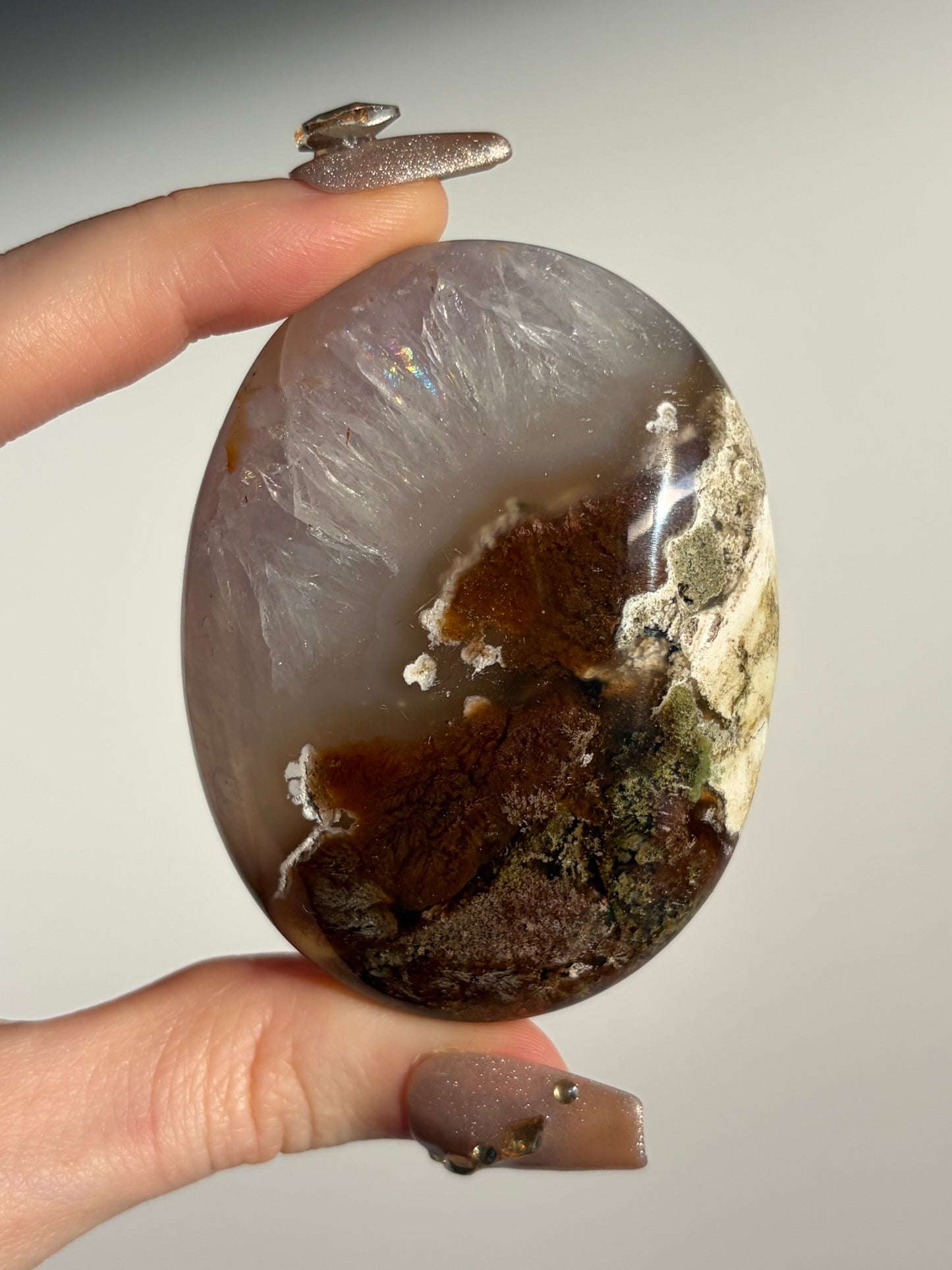 Nebula Agate Palmstone A