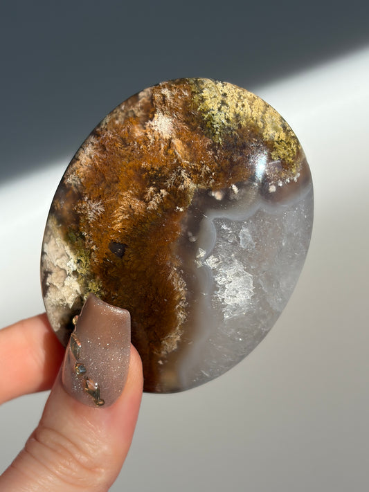 Nebula Agate Palmstone N