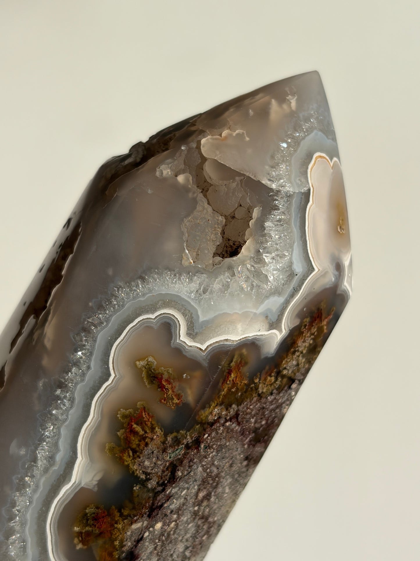 “A Path of Light” Nebula Agate Axis Statement Tower B