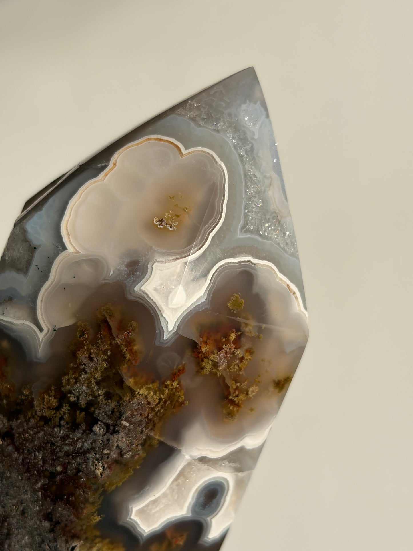 “A Path of Light” Nebula Agate Axis Statement Tower B