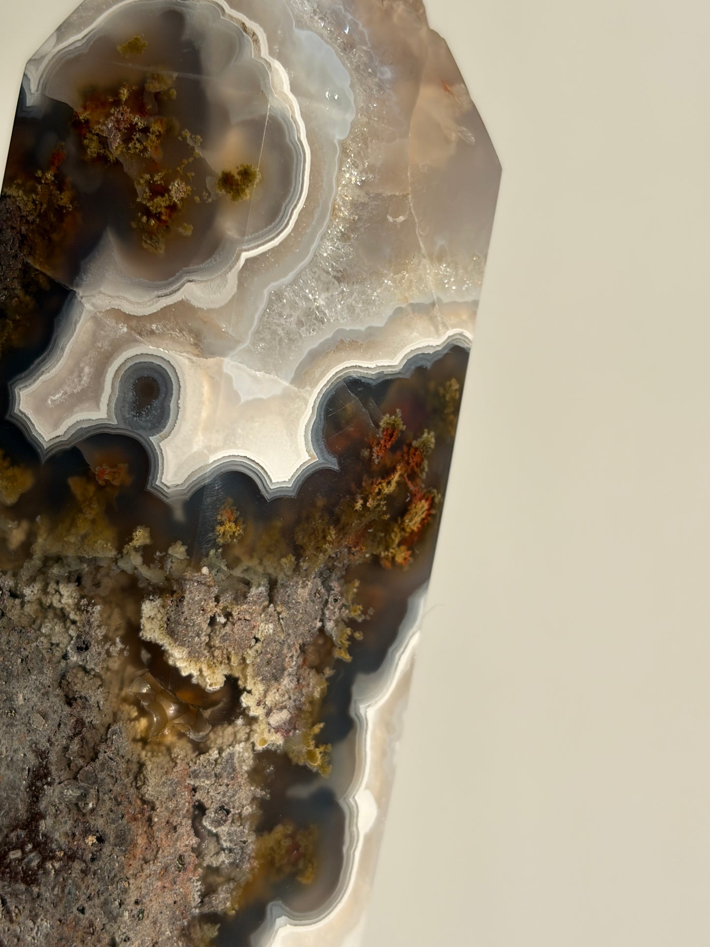 “A Path of Light” Nebula Agate Axis Statement Tower B