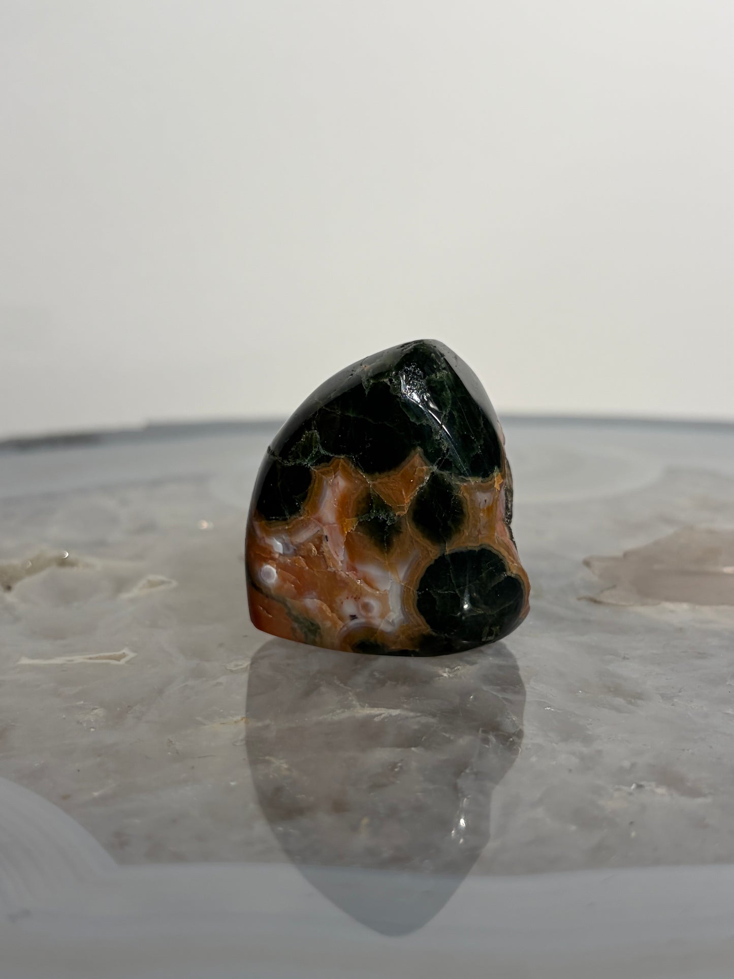 Pink Orbicular Jasper Miniature Freeform B