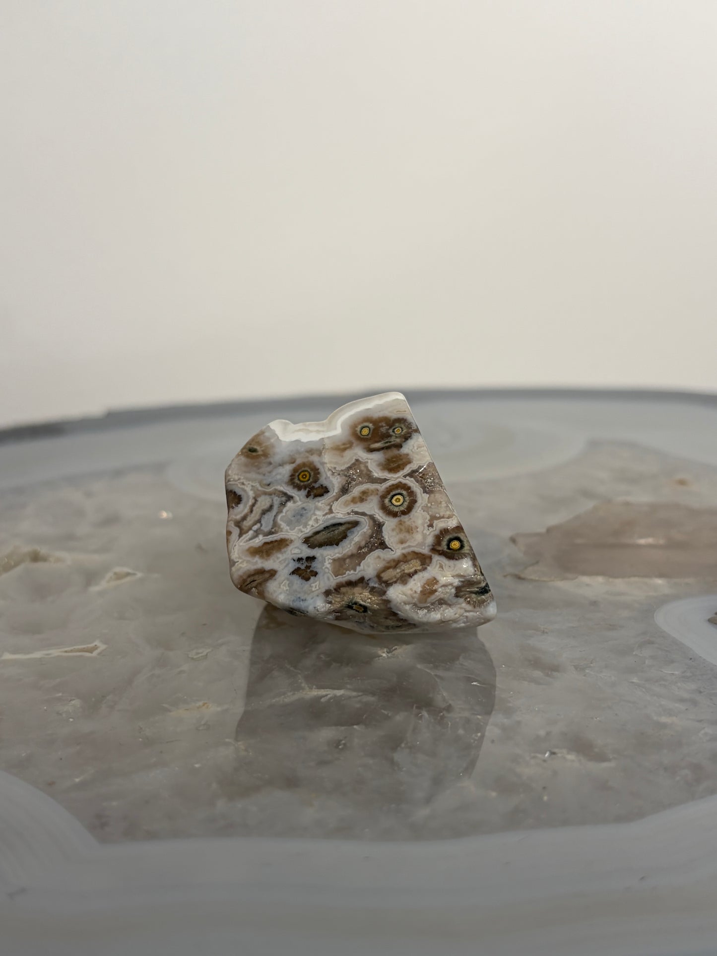 Druzy Orbicular Jasper Miniature Freeform D