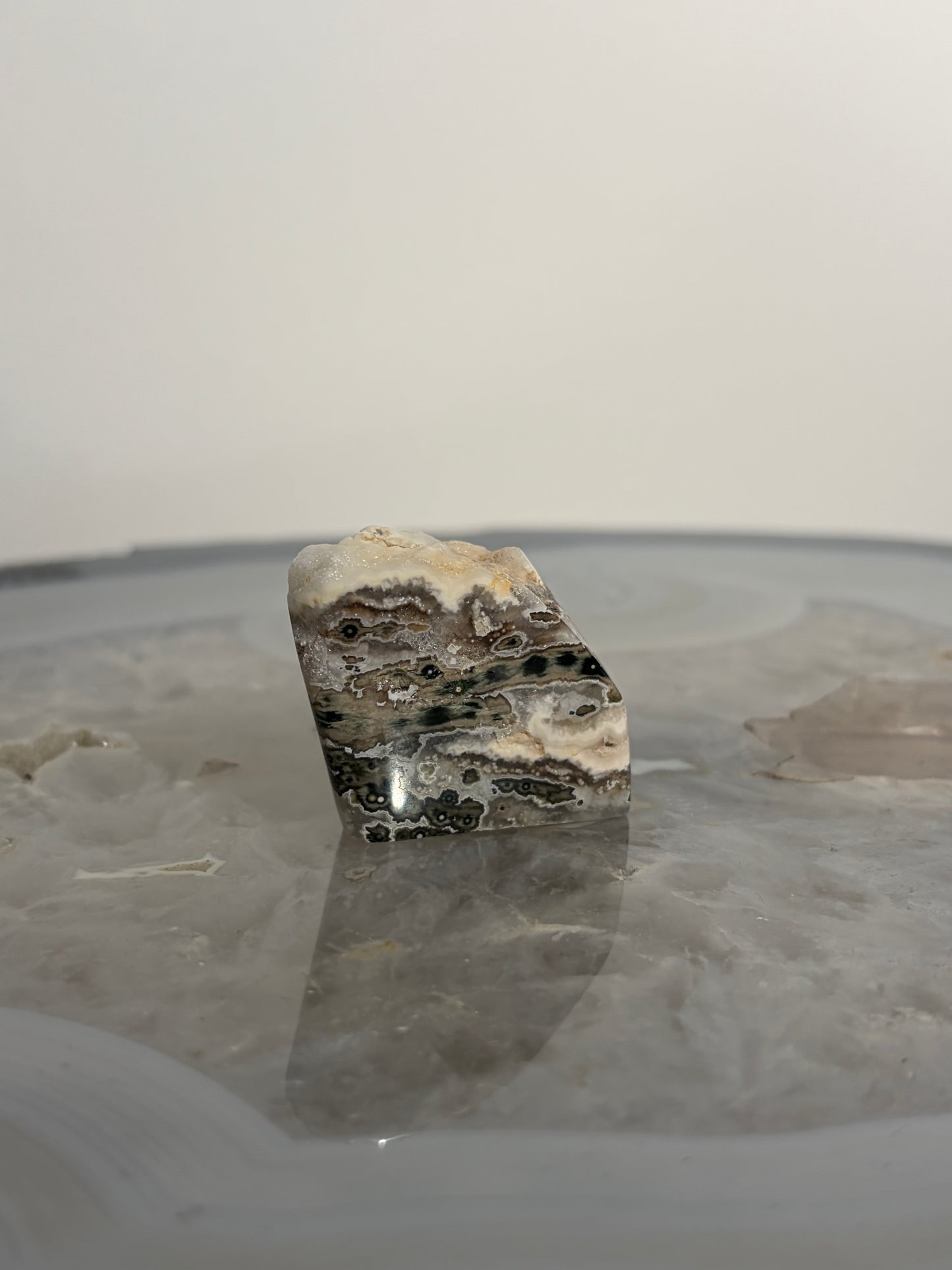 Druzy Orbicular Jasper Miniature Freeform G