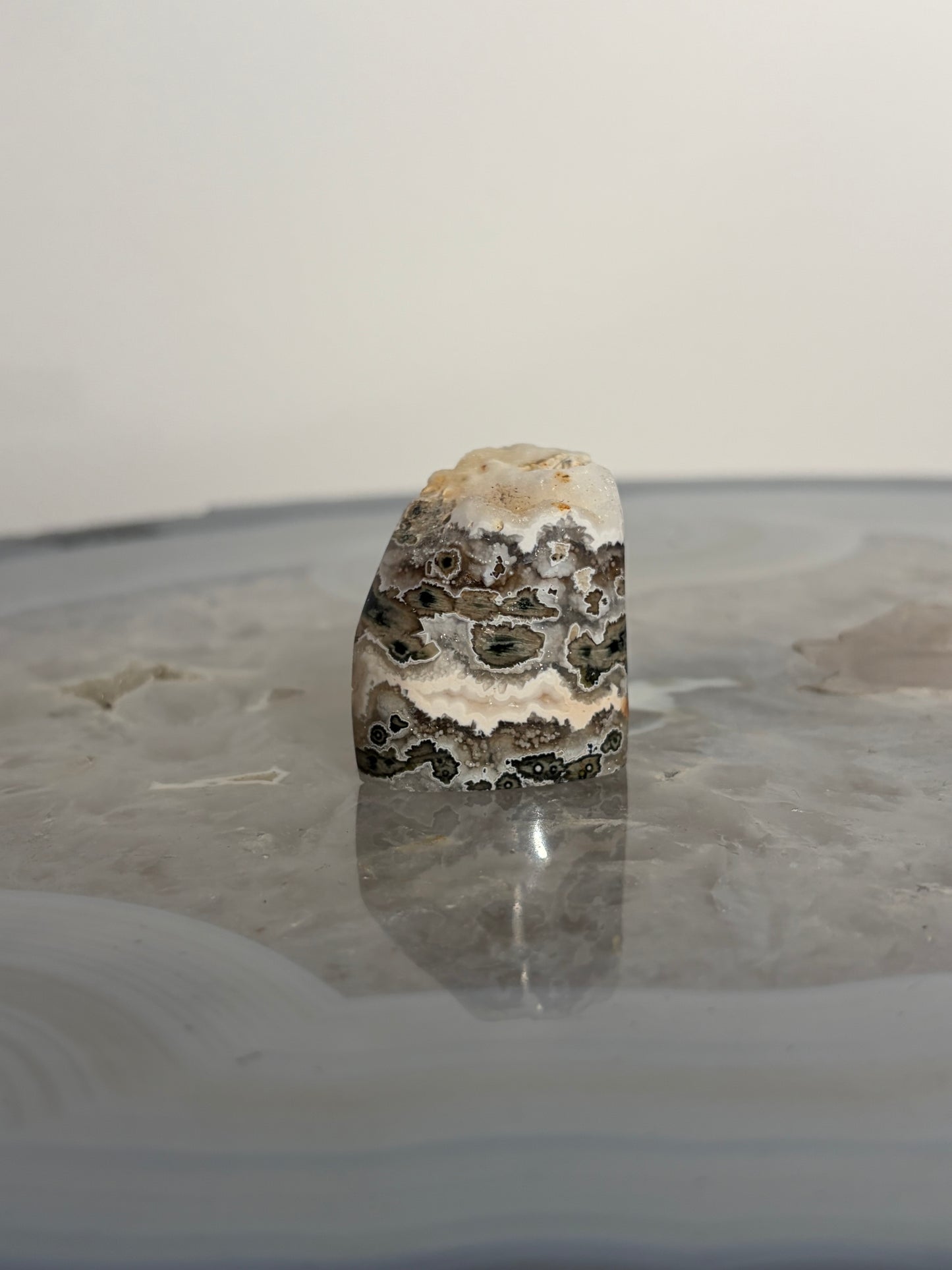 Druzy Orbicular Jasper Miniature Freeform G