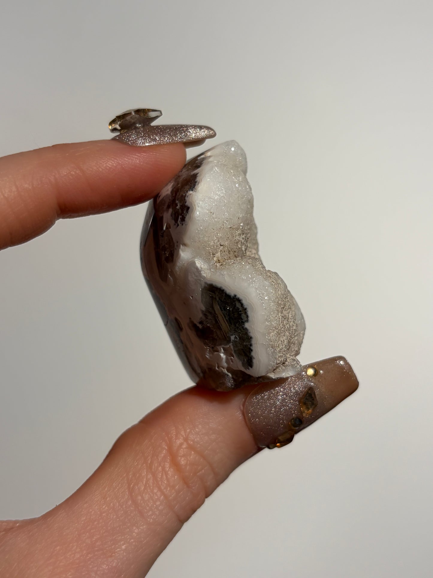 Druzy Orbicular Jasper Miniature Freeform H