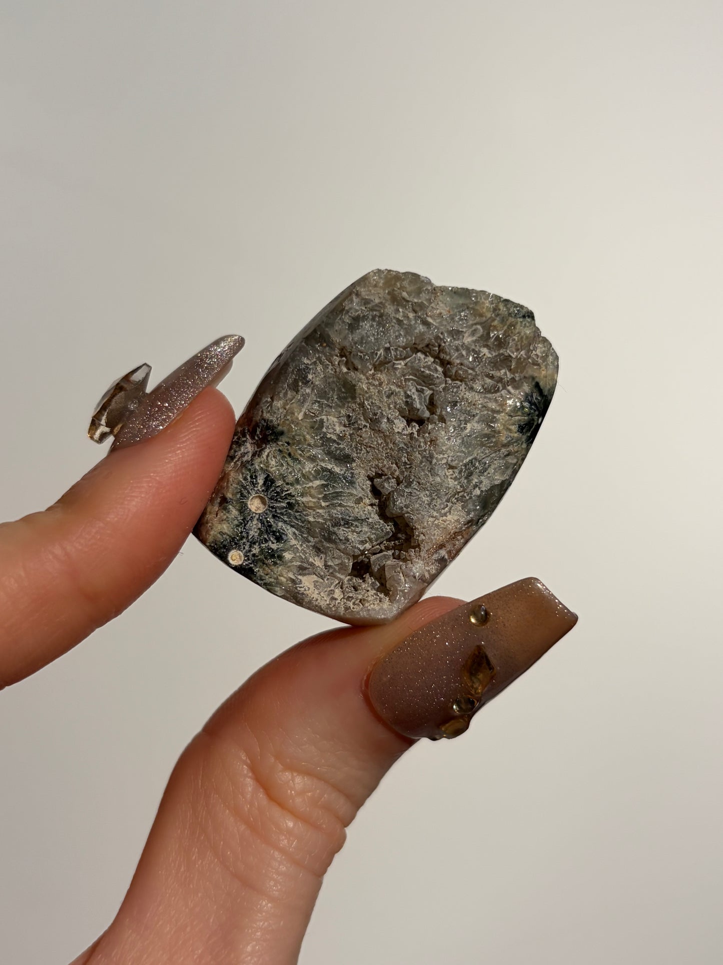 Druzy Orbicular Jasper Miniature Freeform I