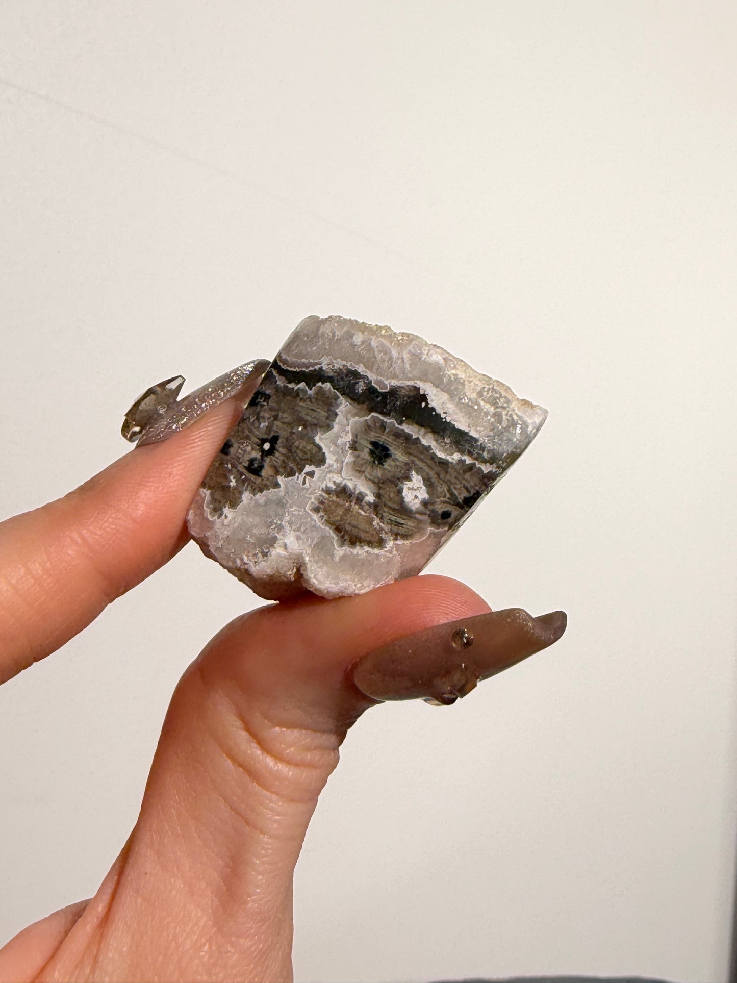 Druzy Orbicular Jasper Miniature Freeform J
