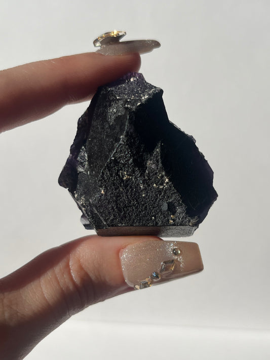 Violet Purple Okorusu Fluorite Specimen
