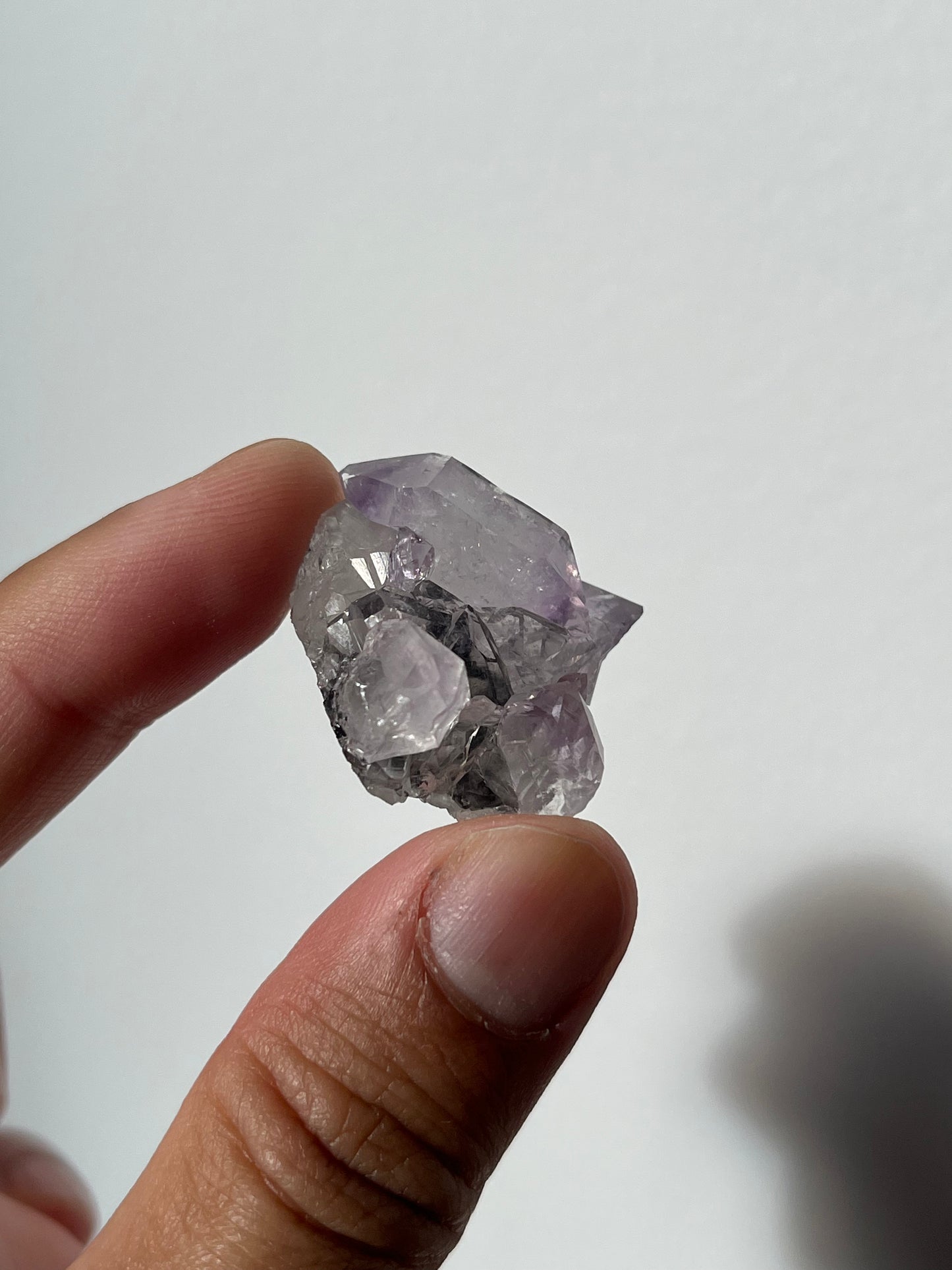 Old Stock Anhui Doubly Terminated Amethyst Specimen M