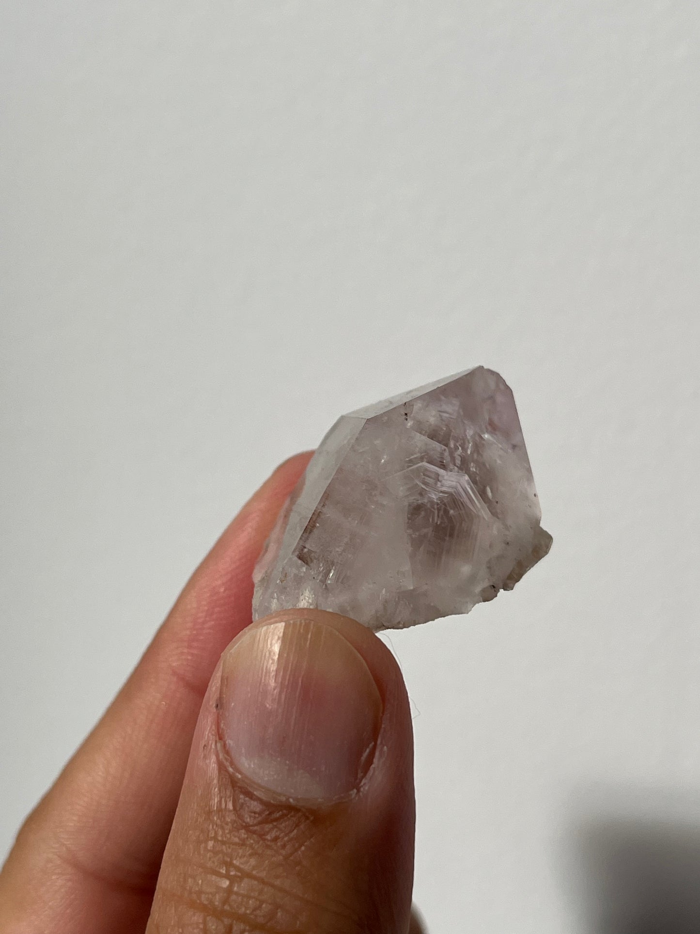 Old Stock Anhui Garden Smokey Phantom Quartz Specimen Q