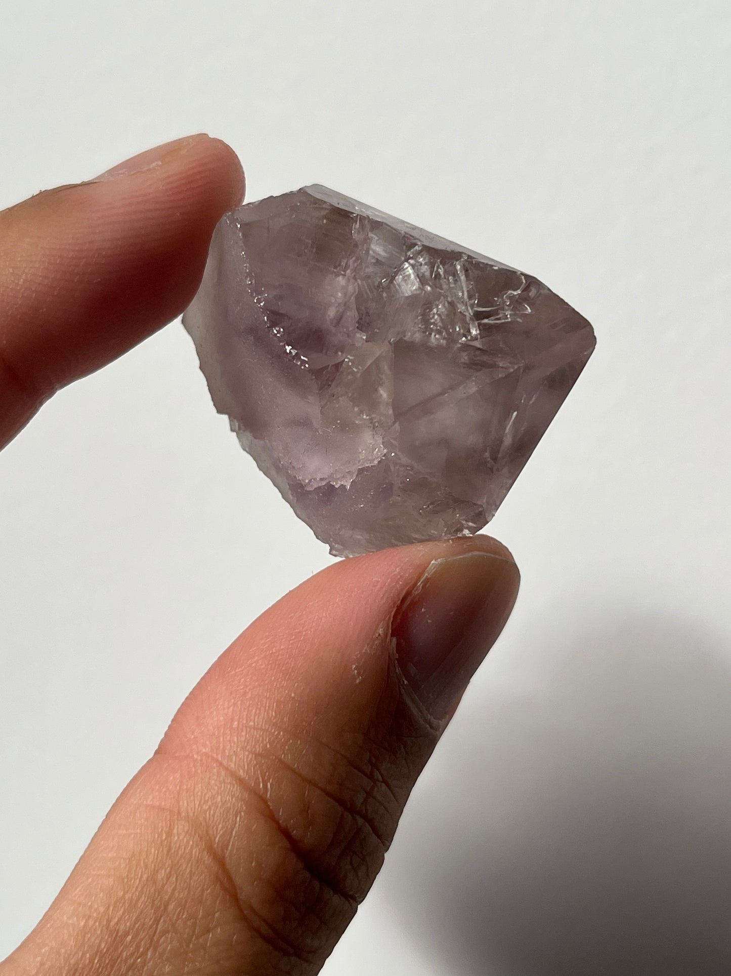 Old Stock Anhui Phantom Amethyst Specimen L