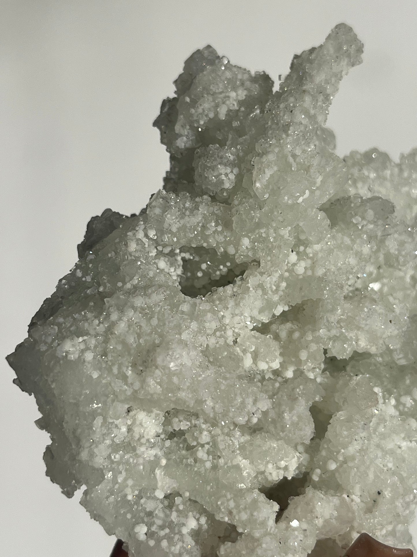 Prehnite on Laumontite with Apophyllite and Gyrolite Specimen A
