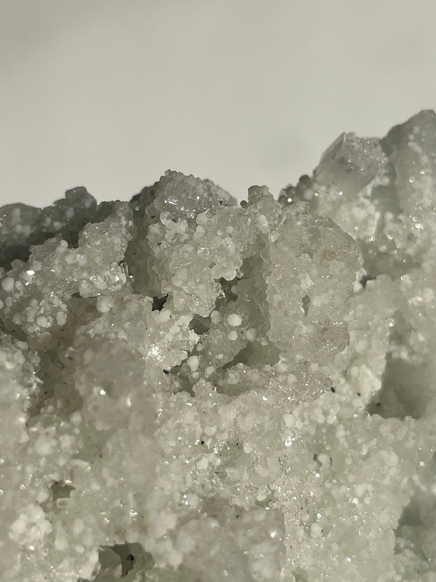 Prehnite on Laumontite with Apophyllite and Gyrolite Specimen B