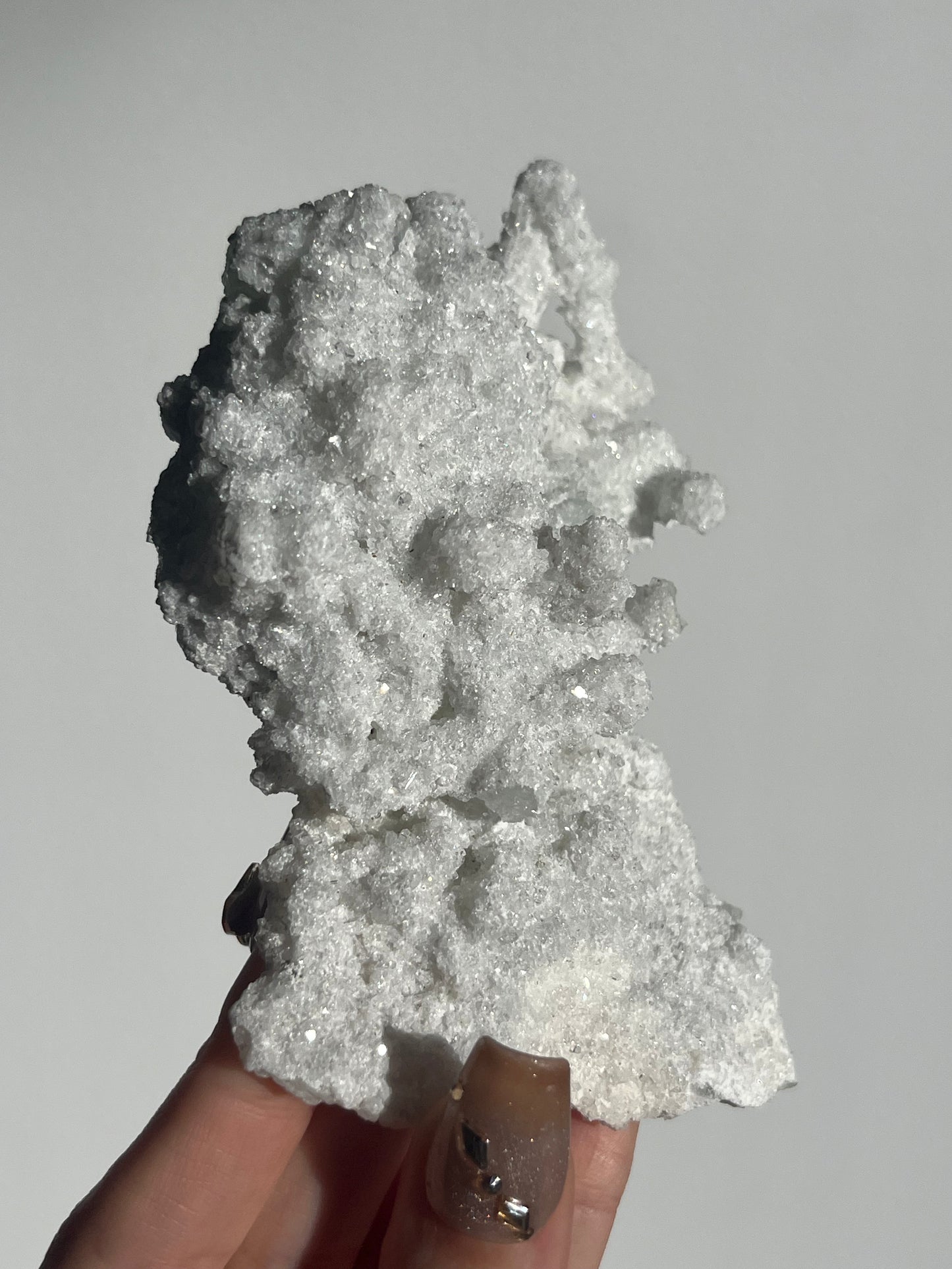 Prehnite on Laumontite with Apophyllite, Gyrolite and Mordenite Specimen D