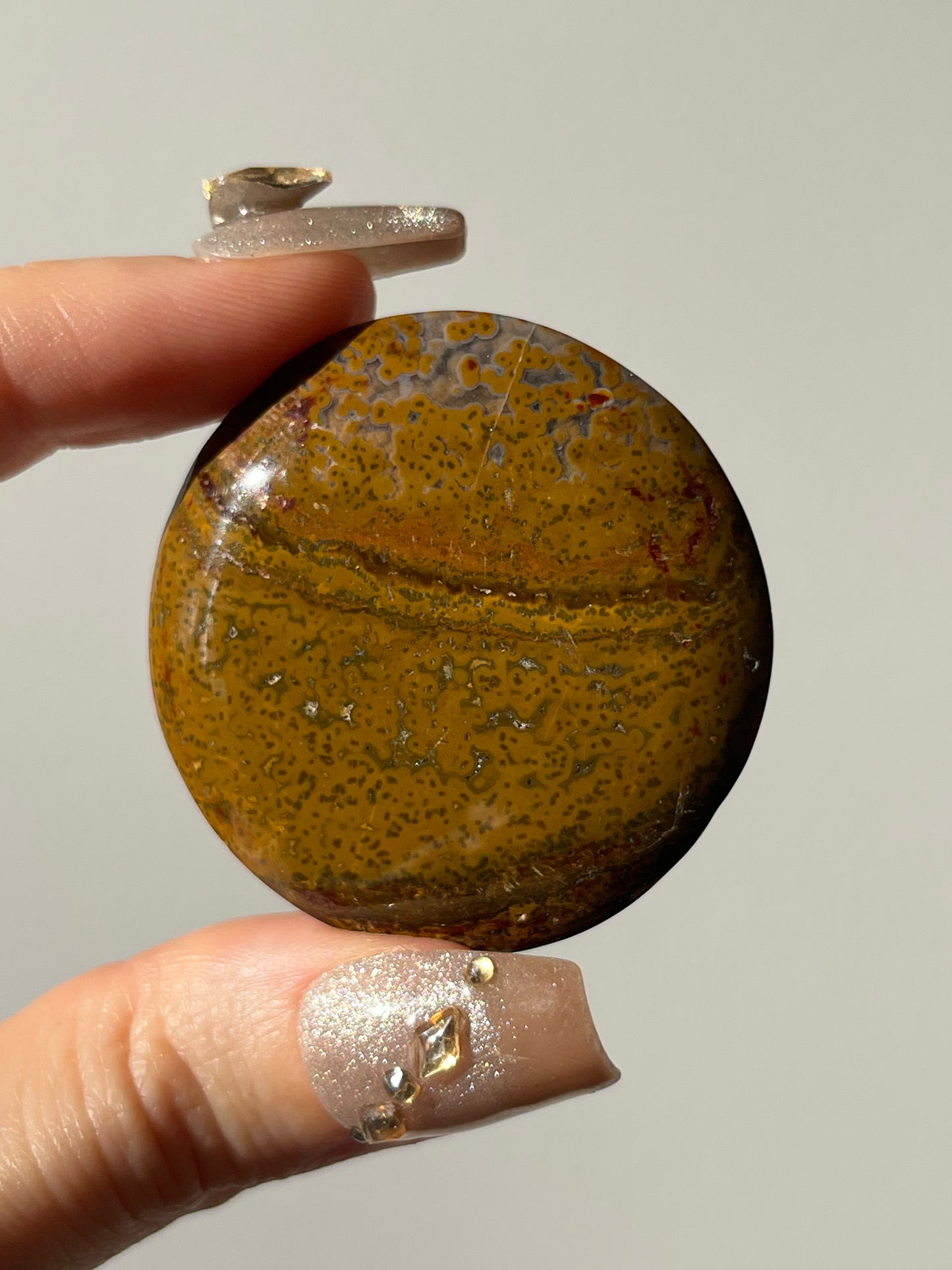 River Jasper Medallion (Intuitively Chosen)