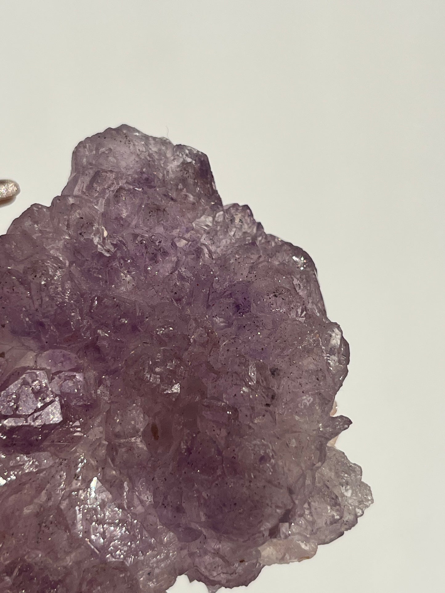 Sceptre Amethyst Flower Formation with Calcite Specimen B