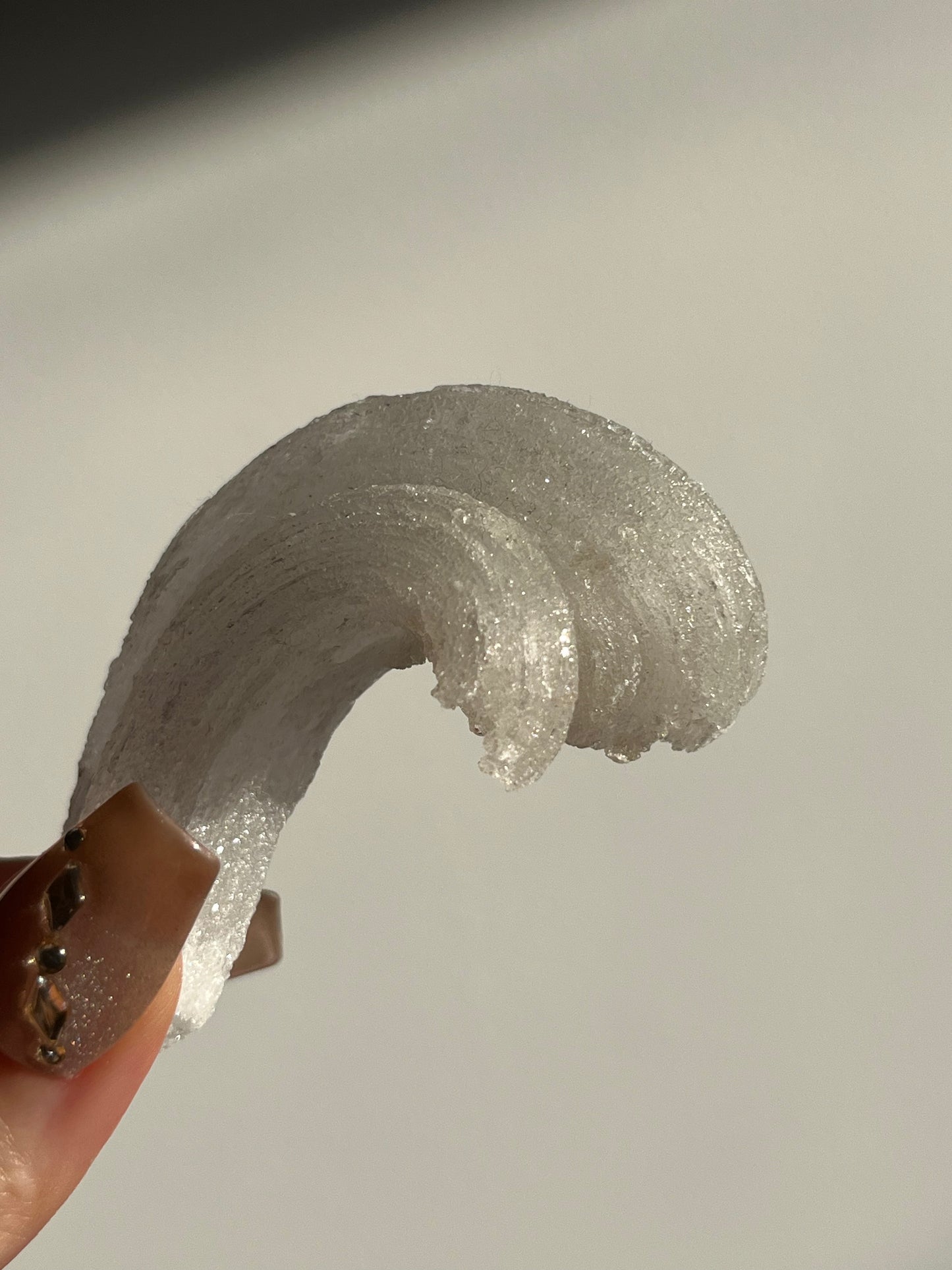 Selenite Horn Specimen B