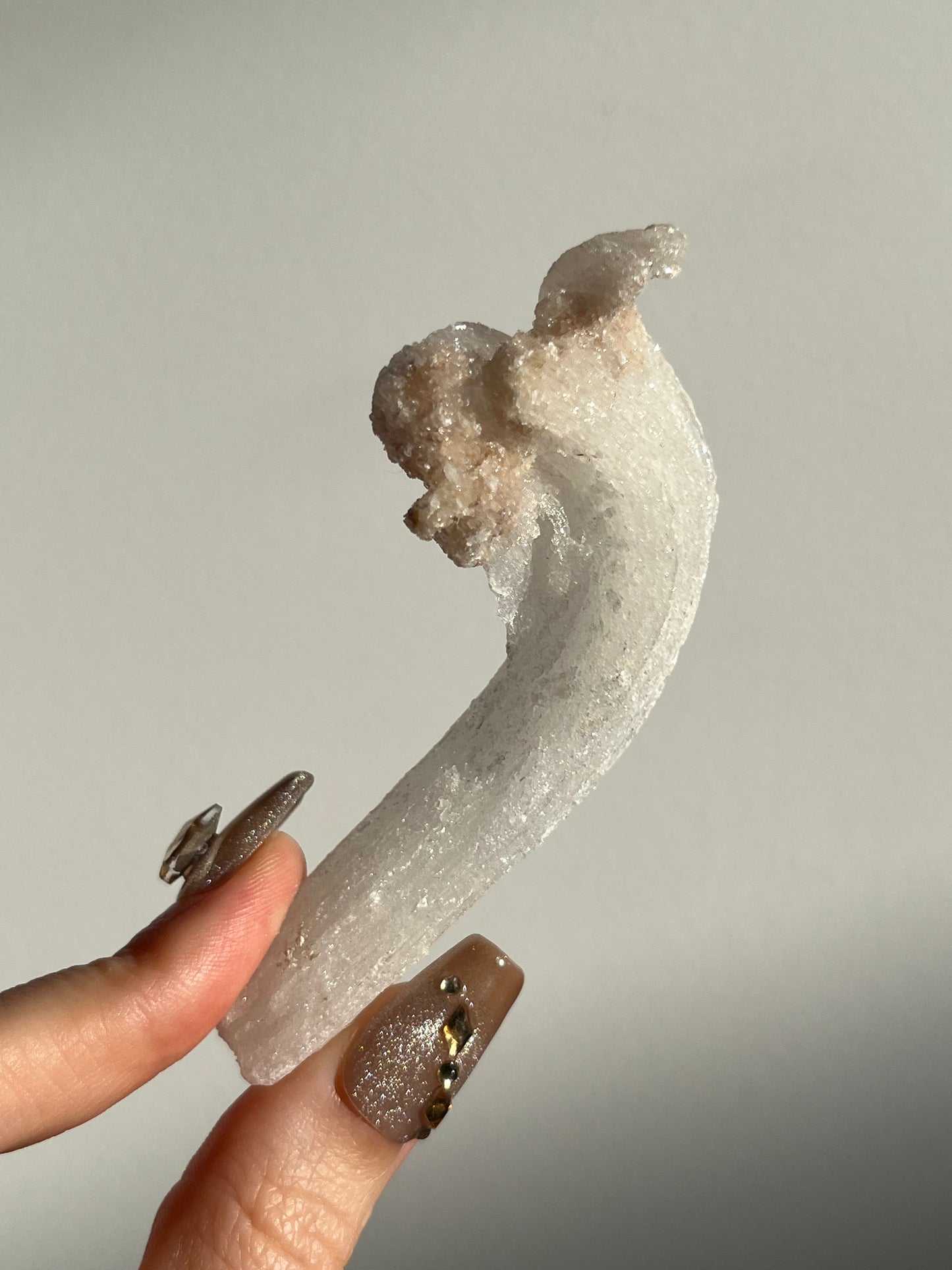 Selenite Horn Specimen C
