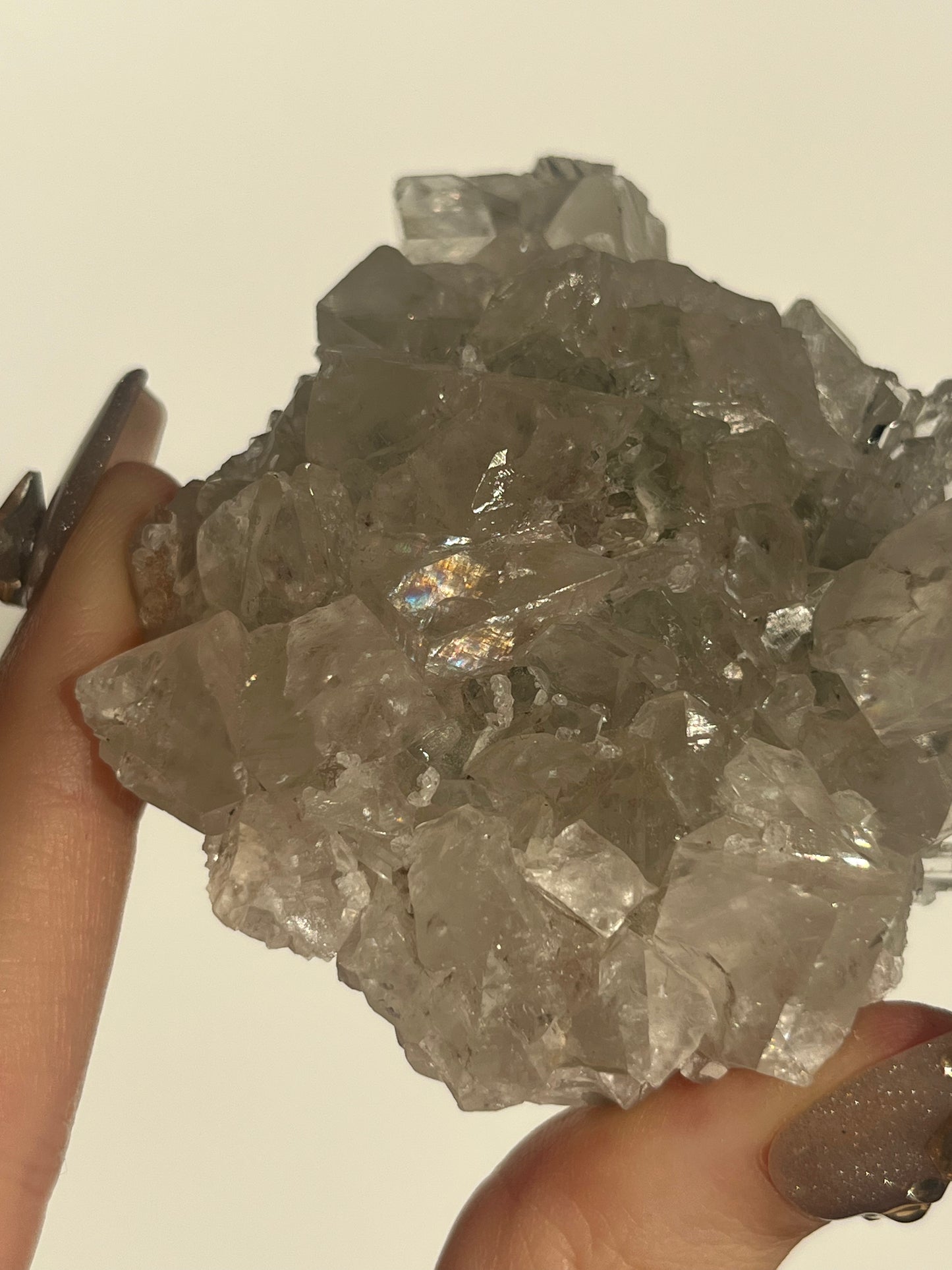 Streep Mine Calcite with Quartz Specimen