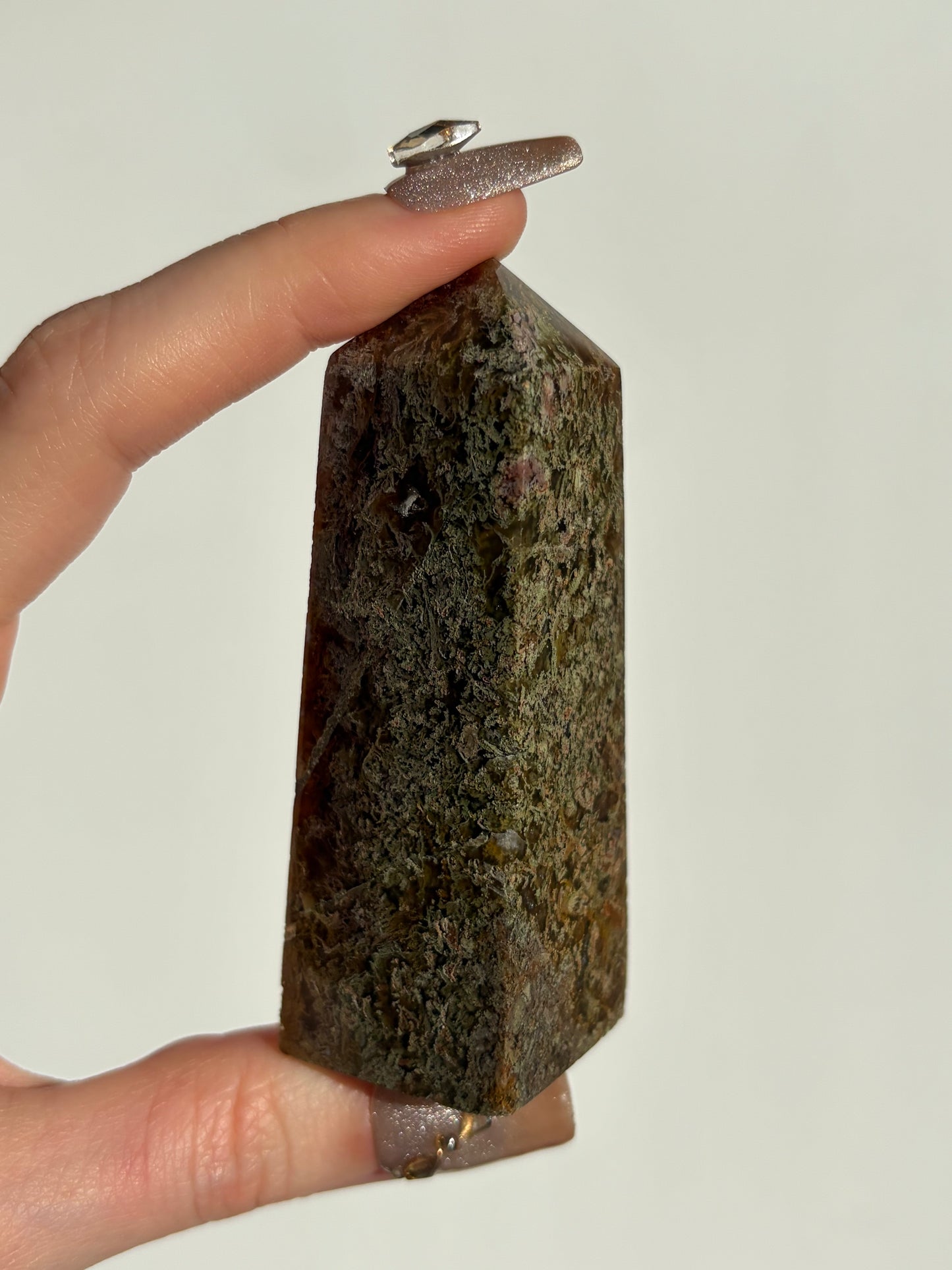 Tembaga Moss in Chalcedony Tower A