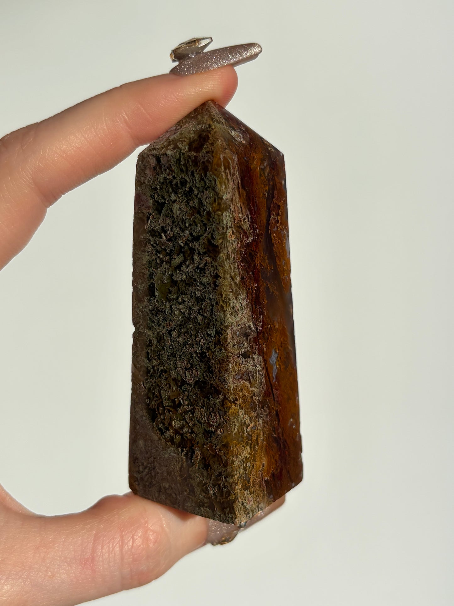 Tembaga Moss in Chalcedony Tower A
