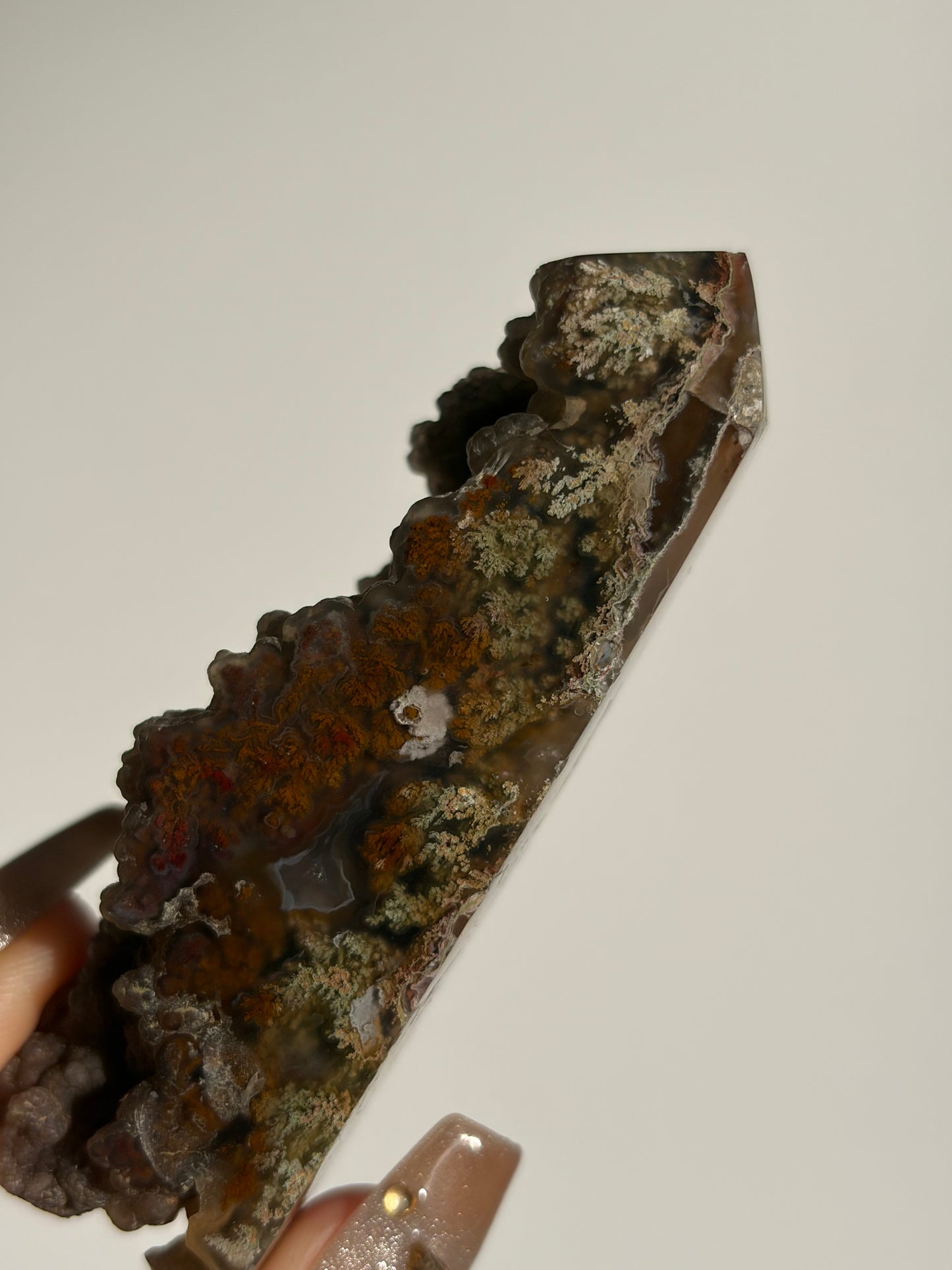 Tembaga Moss in Chalcedony Tower D
