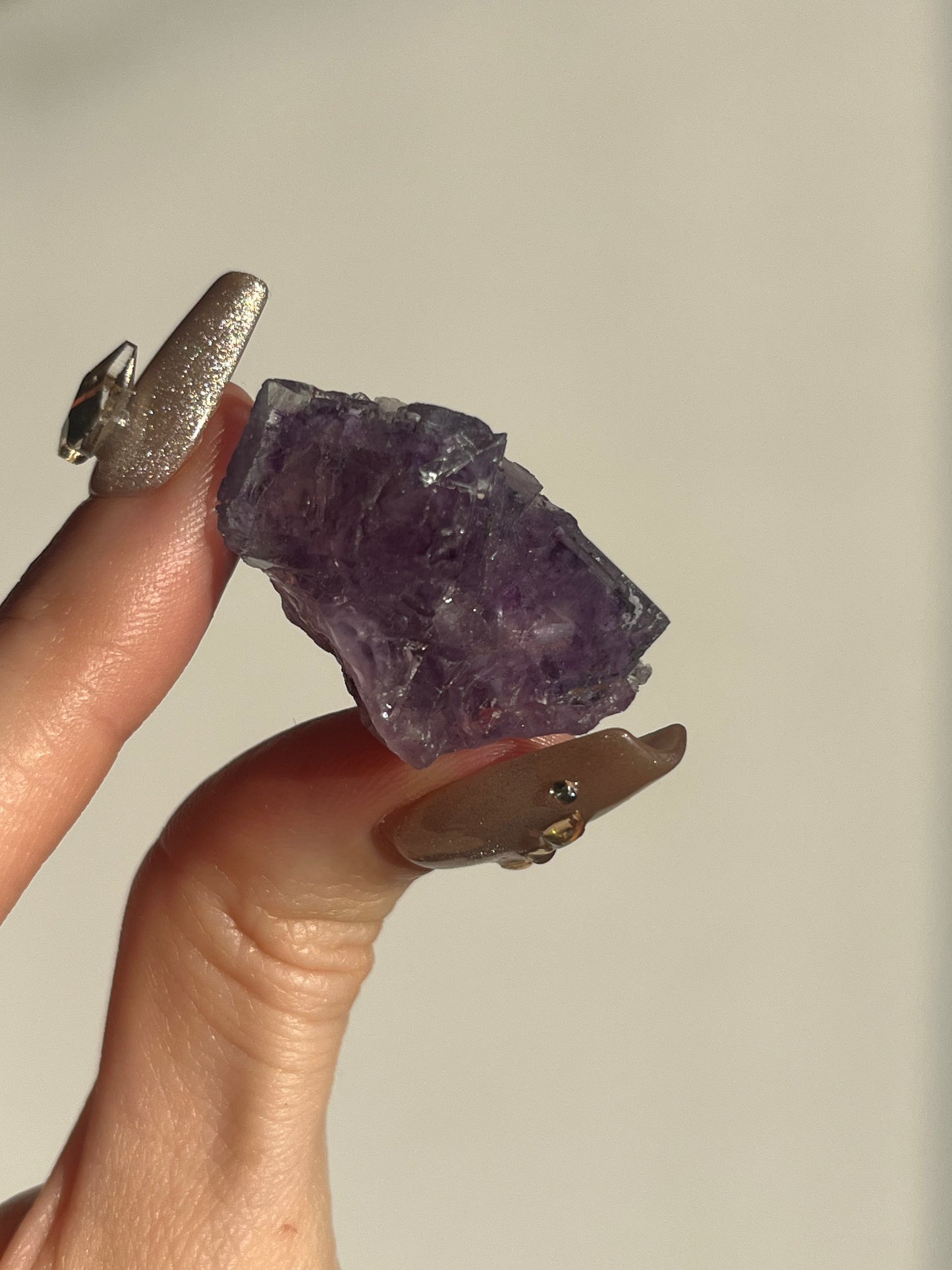 Yaogangxian Purple Fluorite Specimen K