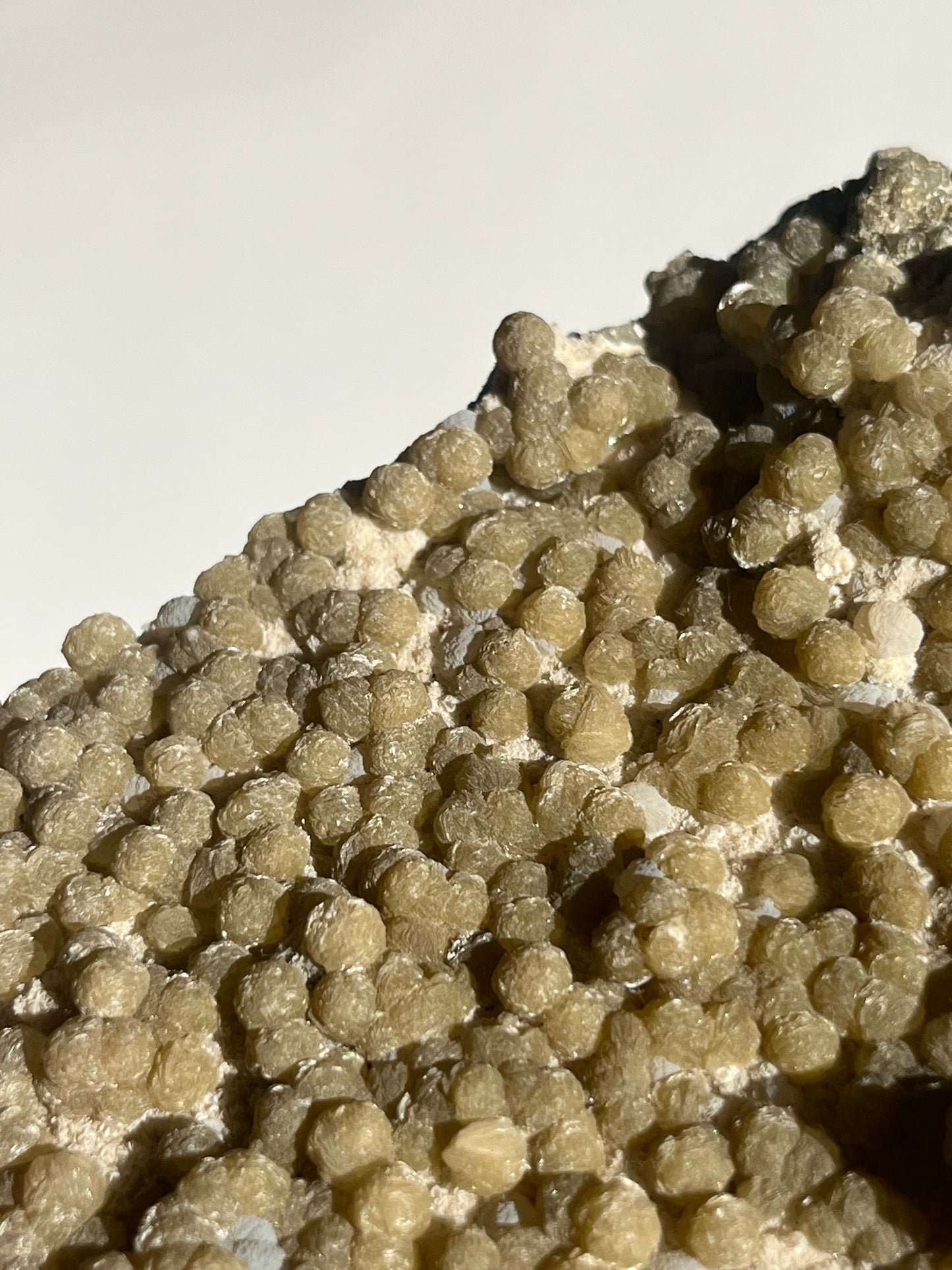 Yellow Gyrolite with Prehnite and Mordenite Specimen B