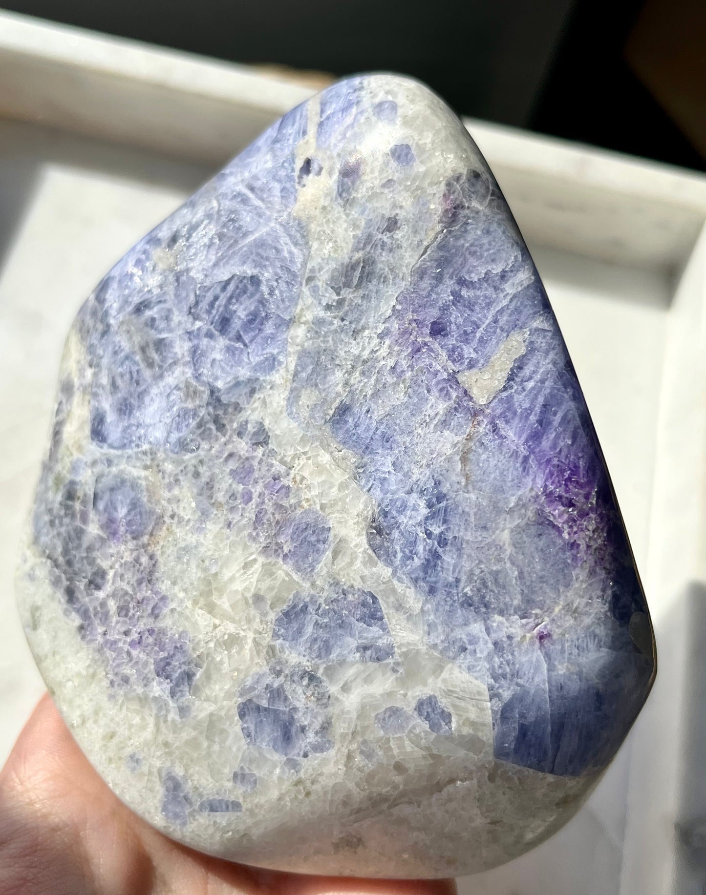 High Grade UV Reactive Hackmanite Freeform #2