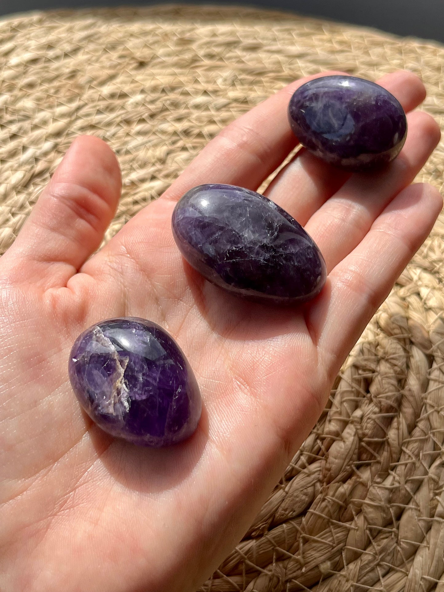 Amethyst Tumbled Stone